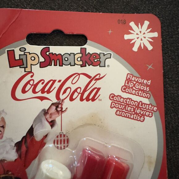 Vintage Bonnie Bell Lip Smackers Vanilla Coca Cola Christmas Set 2009 New - Picture 15 of 16